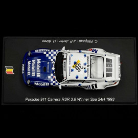 Porsche 911 Carrera RSR 3.8 Type 964 n° 36 Sieger 24h Spa 1993 1/43 Spark 43SPA1993