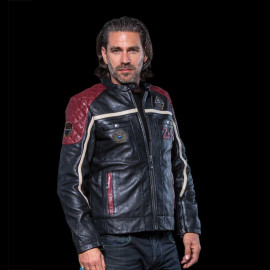 Leather Jacket 24h Le Mans Black Lino 27475-3046 - men