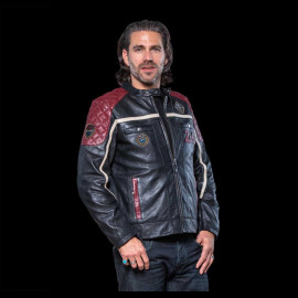 Leather Jacket 24h Le Mans Black Lino 27475-3046 - men