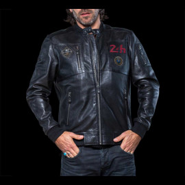 Leather Jacket 24h Le Mans Black Travis 27477-3046 - men