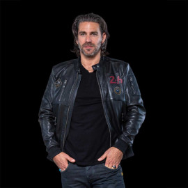 Leather Jacket 24h Le Mans Black Travis 27477-3046 - men