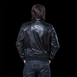 Leather Jacket 24h Le Mans Black Travis 27477-3046 - men