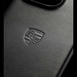 Porsche Hard Case Boxster iPhone 16 Pro Black Leather WAP0300010SBXS