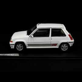 Renault 5 GT Turbo Mk II 1989 Pearl White 1/18 Solido S1810002