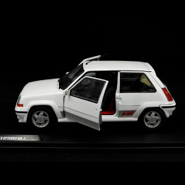 Renault 5 GT Turbo Mk II 1989 Pearl White 1/18 Solido S1810002