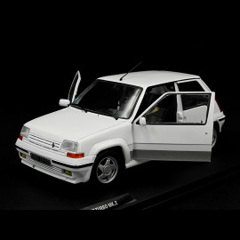 Renault 5 GT Turbo Mk II 1989 Pearl White 1/18 Solido S1810002