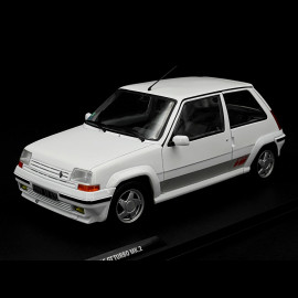 Renault 5 GT Turbo Mk II 1989 Pearl White 1/18 Solido S1810002