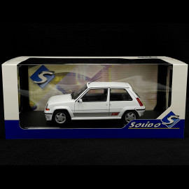 Renault 5 GT Turbo Mk II 1989 Pearl White 1/18 Solido S1810002