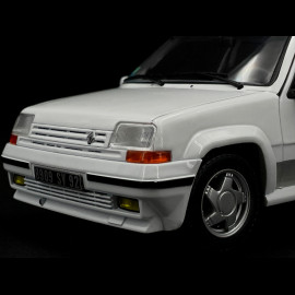 Renault 5 GT Turbo Mk II 1989 Pearl White 1/18 Solido S1810002