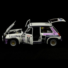 Didier Auriol Renault 5 Turbo n° 14 Rallye Lyon Charbonnière 1983 1/18 Solido S1801313