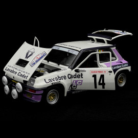 Didier Auriol Renault 5 Turbo n° 14 Rallye Lyon Charbonnière 1983 1/18 Solido S1801313