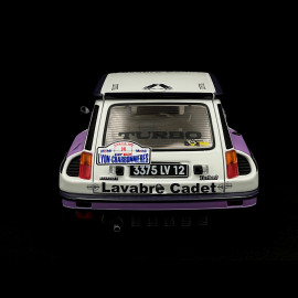 Didier Auriol Renault 5 Turbo n° 14 Rallye Lyon Charbonnière 1983 1/18 Solido S1801313