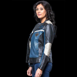 Leather Jacket 24h Le Mans Royal Blue Stacie 27479-0012 - women