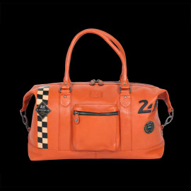 Big Leather Bag 24h Le Mans Weekender 48H Orange Andy 27466-2090