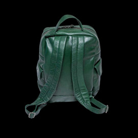 24h Le Mans Backpack Dark Green Leather Jack 27468-3037