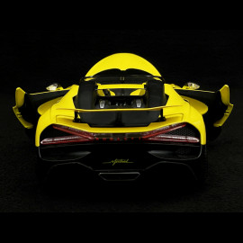 Bugatti W16 Mistral 2023 Yellow 1/18 Bburago 11051Y