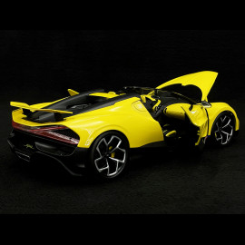 Bugatti W16 Mistral 2023 Yellow 1/18 Bburago 11051Y