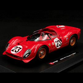 Ferrari 330 P4 n° 23 Sieger 24h Daytona 1967 1/24 Bburago 26310