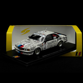 BMW 635 Csi n° 4 2nd 24h Spa 1983 1/43 Spark SB654