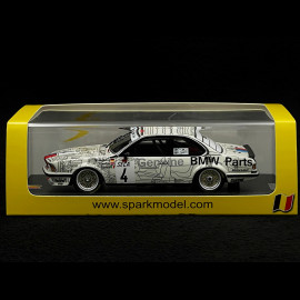 BMW 635 Csi n° 4 2nd 24h Spa 1983 1/43 Spark SB654