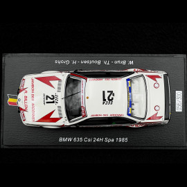 BMW 635 Csi n° 21 24h Spa 1985 1/43 Spark SB662