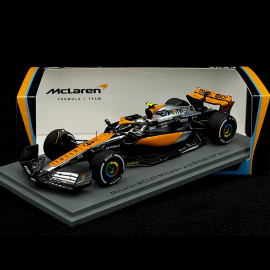 Lando Norris McLaren MCL60 n° 4 Platz 2. GP Großbritannien 2023 1/43 Spark S8593