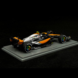 Lando Norris McLaren MCL60 n° 4 Platz 2. GP Großbritannien 2023 1/43 Spark S8593