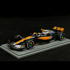 Lando Norris McLaren MCL60 n° 4 Platz 2. GP Großbritannien 2023 1/43 Spark S8593