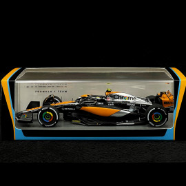 Lando Norris McLaren MCL60 n° 4 Platz 2. GP Großbritannien 2023 1/43 Spark S8593