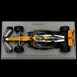 Lando Norris McLaren MCL60 n° 4 Platz 2. GP Großbritannien 2023 1/43 Spark S8593