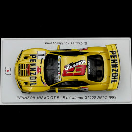 Nissan Skyline GT-R R34 n° 1 Sieger JGTC 1999 1/43 Spark SJ163