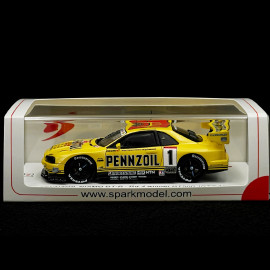 Nissan Skyline GT-R R34 n° 1 Sieger JGTC 1999 1/43 Spark SJ163