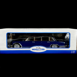 Mercedes-Benz 600 W100 LWB Pullman 1969 Dark Blue 1/18 ModelCar Group MCG18189