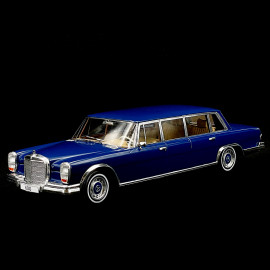 Mercedes-Benz 600 W100 LWB Pullman 1969 Dark Blue 1/18 ModelCar Group MCG18189