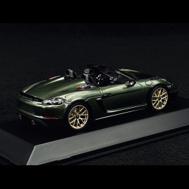 Porsche 718 Spyder RS Type 982 2024 Oak Green Metallic 1/43 Spark WAP0202150RSPY