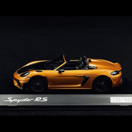 Porsche 718 Spyder RS Type 982 2024 Nordic Gold Metallic 1/43 Spark WAP0202190RSPY