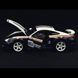 Porsche 911 Dakar Typ 992 n° 953 Roughroads 2023 Enzianblau / Weiß  1/18 Norev 187240