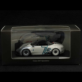 Porsche Vision 357 Speedster 2023 Concept Car 75 Ans Weiß / Silber 1/43 Spark WAP0200030S0SP