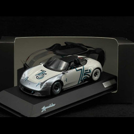 Porsche Vision 357 Speedster 2023 Concept Car 75 Ans Weiß / Silber 1/43 Spark WAP0200030S0SP