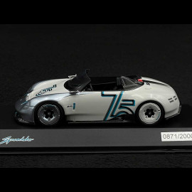 Porsche Vision 357 Speedster 2023 Concept Car 75 Ans White / Silver 1/43 Spark WAP0200030S0SP