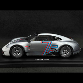 Porsche Vision 357 2023 Concept Car 75 Jahre Silber 1/18 Spark WAP0210020S357