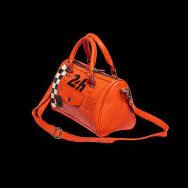 24h Le Mans Handbag Orange Leather Jodie 27469-2090