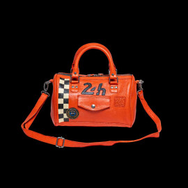 24h Le Mans Handbag Orange Leather Jodie 27469-2090