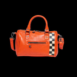 24h Le Mans Handbag Orange Leather Jodie 27469-2090