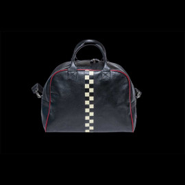 24h Le Mans Leather Bag Black Mick 27471-3046