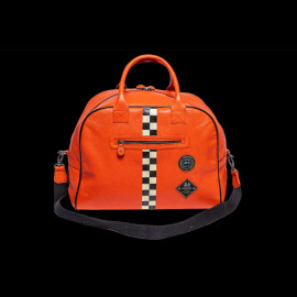 24h Le Mans Leather Bag Orange Mick 27471-2090