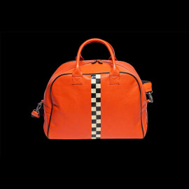 24h Le Mans Leather Bag Orange Mick 27471-2090