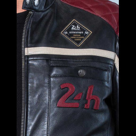 Leather Jacket 24h Le Mans Black Lino 27475-3046 - men