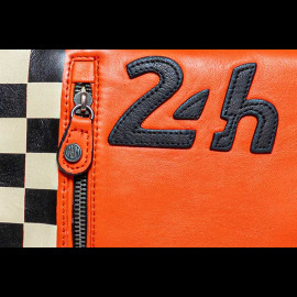 24h Le Mans Bag Orange Leather Dani 27467-2090