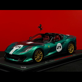 Ferrari 812 Competizione A 2021 Jewel Green 1/18 BBR Models P18209P